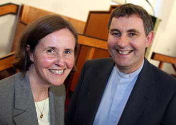 Y Parchedig Wyn Morris a Mrs Judith Morris